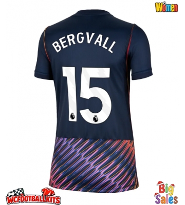 Tottenham Hotspur Lucas Bergvall #15 Replica Away Stadium Shirt for Women 2026-27 Short Sleeve